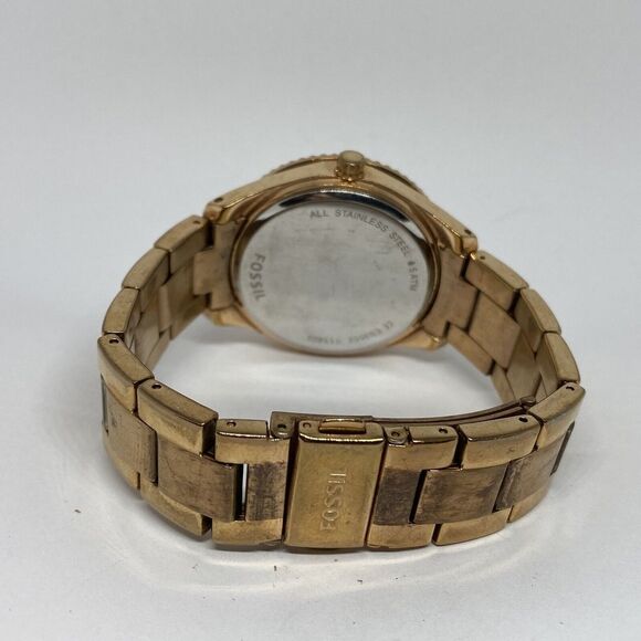 Fossil Stella ES3502 Womens Stainless Steel Analog Dial Quartz Wrist Watch WO177 - Picture 10 of 12
